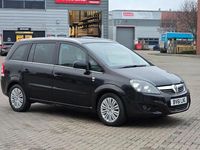 Used Vauxhall Zafira Design Edition 2012 Black MPV