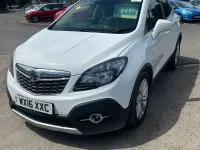 Used Vauxhall Mokka 152 HP (111 kW) 2016 White SUV
