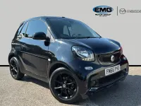 Used Smart ForTwo Cabrio Passion Premium 71 HP (52 kW) 2017 Black Cabriolet