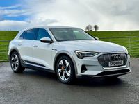 Used Audi e-tron Advanced 300 kW (408 HP) 2019 White SUV