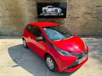 Used Toyota Aygo 68 HP (50 kW) 2015 Red Hatchback