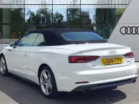Used Audi A5 Cabriolet S-Line 2018 White Cabriolet
