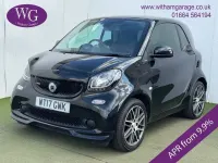 Used Smart ForTwo Coupé Brabus 90 HP (66 kW) 2017 Black Coupe