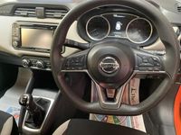 Used Nissan Micra Acenta 2017 Orange Hatchback