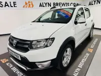 Begagnad Dacia Sandero Ambiance 2016 Vit Halvkombi