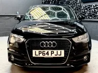 Used Audi A1 S-Line 122 HP (89 kW) 2015 Black Hatchback