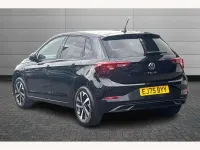 Used VW Polo Match 95 HP (69 kW) 2025 Black Hatchback