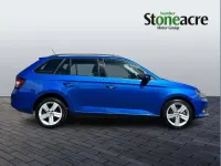 Used Skoda Fabia SE L 108 HP (79 kW) 2017 Blue Estate