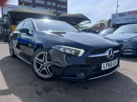 Used Mercedes A200 AMG line 2018 Black Hatchback