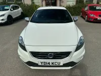 Used Volvo V40 R-Design 115 HP (84 kW) 2014 White Hatchback