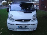 Used Vauxhall Vivaro Sportive 146 HP (107 kW) 2006 White MPV