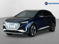 Used Audi Q4 e-tron S-Line 150 kW (204 HP) 2023 Blue SUV