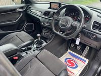 Used Audi Q3 Black Edition 150 HP (110 kW) 2017 Grey SUV