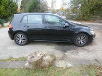 Used VW Golf VII SE 130 HP (95 kW) 2018 Black Hatchback