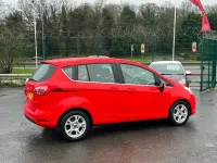 Used Ford B-MAX Zetec 90 HP (66 kW) 2013 Red MPV
