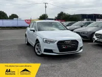 Used Audi A3 Sportback 150 HP (110 kW) 2019 White Hatchback