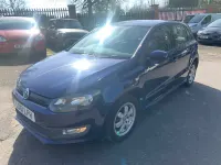Used VW Polo 75 HP (55 kW) 2011 Blue Hatchback