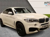 Used BMW X6 M Sport 313 HP (230 kW) 2016 White SUV