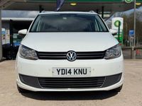 Used VW Touran SE 105 HP (77 kW) 2014 White MPV