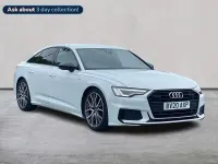 Used Audi A6 Black Edition 2020 White Sedan