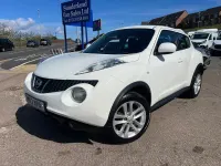 Used Nissan Juke Acenta 110 HP (80 kW) 2013 White SUV