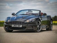 Used Aston Martin DBS 517 HP (380 kW) 2010 Silver Cabriolet