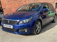 Used Peugeot 308 Allure 130 HP (95 kW) 2018 Blue Hatchback