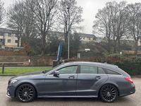 Used Mercedes CLS220 Shooting Brake AMG line 177 HP (130 kW) 2016 Grey Estate