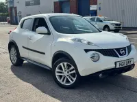 Used Nissan Juke Tekna 2011 White SUV