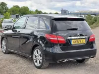 Used Mercedes B200 Premium 136 HP (100 kW) 2016 Black MPV