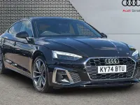 Used Audi A5 Sportback S-Line 150 HP (110 kW) 2024 Black Hatchback