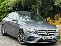 Used Mercedes E350 AMG Line Premium Plus 2018 Grey Sedan