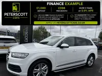 Used Audi Q7 S-Line 218 HP (160 kW) 2018 White SUV