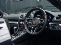 Used Porsche 718 Boxster 300 HP (220 kW) 2016 Black Cabriolet
