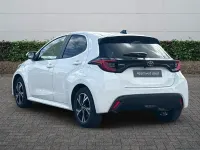 New Toyota Yaris Design 2025 White Hatchback