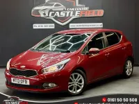 Used Kia Ceed 126 HP (92 kW) 2013 Red Hatchback