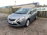 Used Vauxhall Zafira Tourer 140 HP (102 kW) 2014 Silver MPV