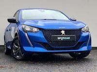 Used Peugeot e-208 Allure+ 100 kW (136 HP) 2022 Blue Hatchback