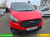 used Ford 300 Transit Custom 2.0LEADER P/V ECOBLUE 104 BHP IN RED WITH 72,600 MILES AND A FULL SERV