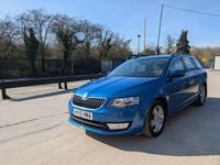 Used Skoda Octavia Business Line 110 HP (80 kW) 2015 Blue Hatchback