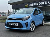 Used Kia Picanto 66 HP (48 kW) 2018 Blue Hatchback