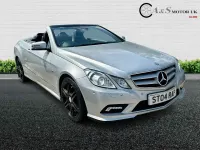 Used Mercedes E220 168 HP (123 kW) 2011 Silver Cabriolet