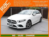 Used Mercedes A180 AMG line 136 HP (100 kW) 2019 Polar white Hatchback