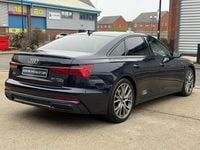 Used Audi A6 Black Edition 2023 Blue Sedan