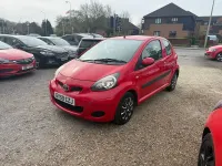 Used Toyota Aygo 67 HP (49 kW) 2009 Red Hatchback
