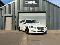 Used Jaguar XF Luxury 2013 White Estate