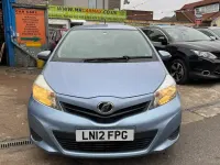 Used Toyota Vitz 2023 Blue Hatchback