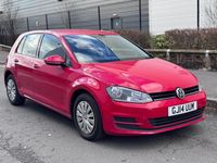 Used VW Golf VII S 2014 Red Hatchback