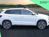 Used Skoda Karoq SportLine 150 HP (110 kW) 2024 Moon white metallic SUV