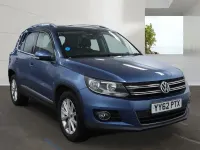 Used VW Tiguan SE 138 HP (101 kW) 2012 Blue SUV